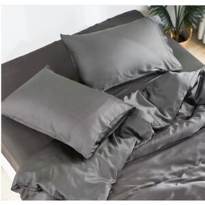 Doz by Sijo Organic Bamboo Queen Sheet Core 3 Piece Set Storm NWOT